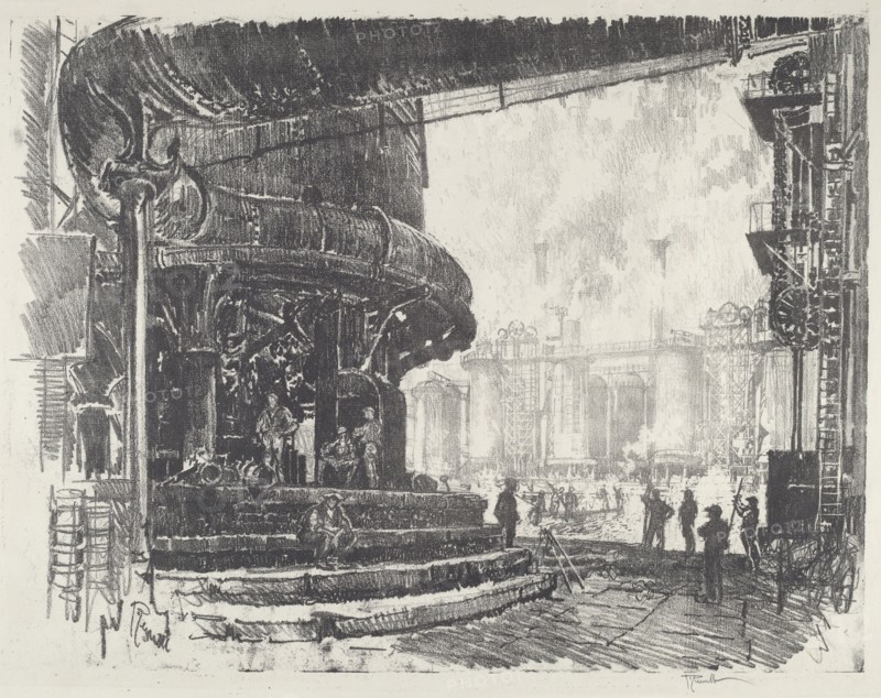 Making Pig-Iron, 1916.