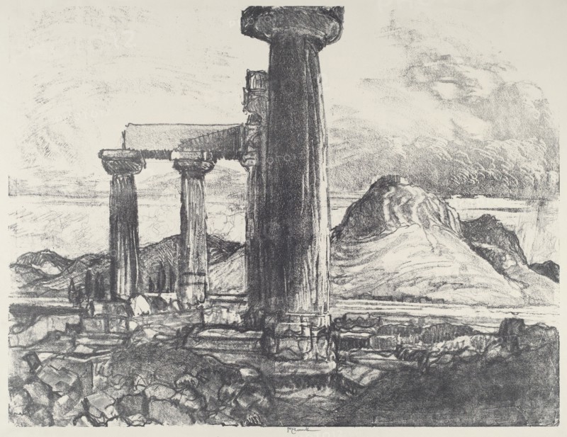 Acro, Corinth from Corinth, 1913.