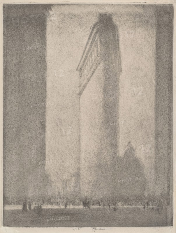 The Flat Iron New York, 1908.