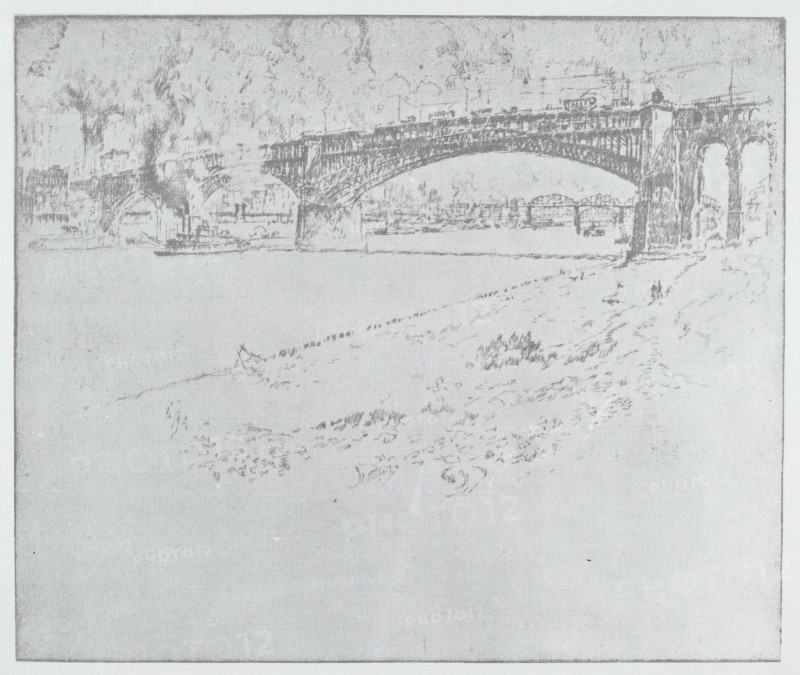 The Eads Bridge, St. Louis [top], 1919 or after.