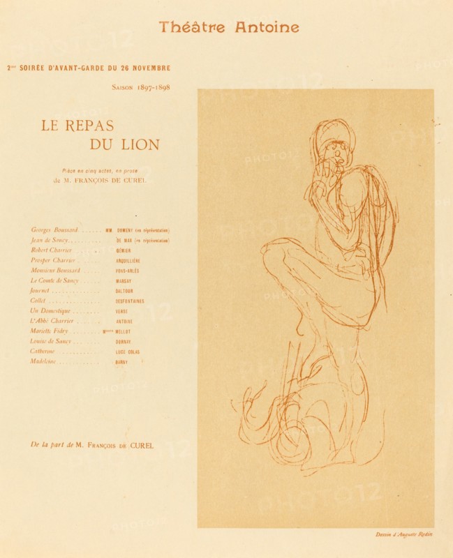 Le Repas du lion, 1897.