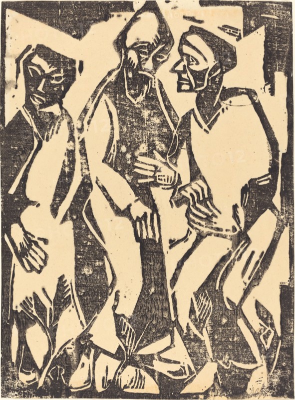 Deliberation (Beratung), 1913.