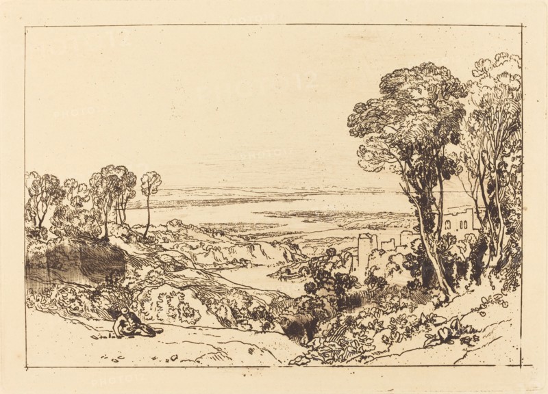 Junction of Severn and Wye, published 1811.