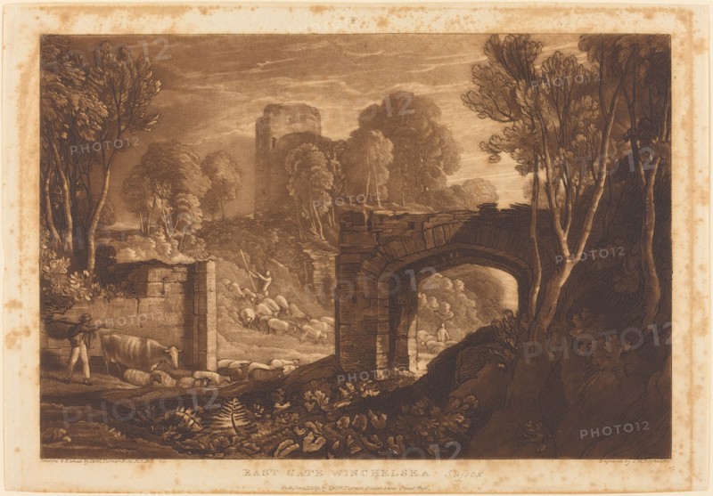 East Gate, Winchelsea, published 1819.