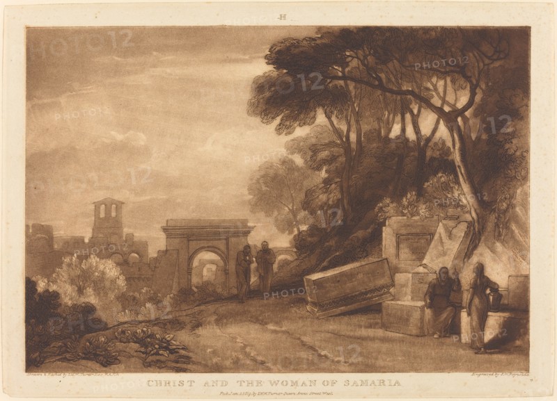 The Woman of Samaria, published 1819.
