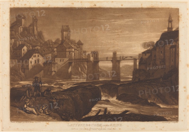 Lauffenbourgh on the Rhine, published 1811.
