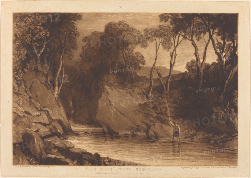 Near Blair Athol, published 1811.