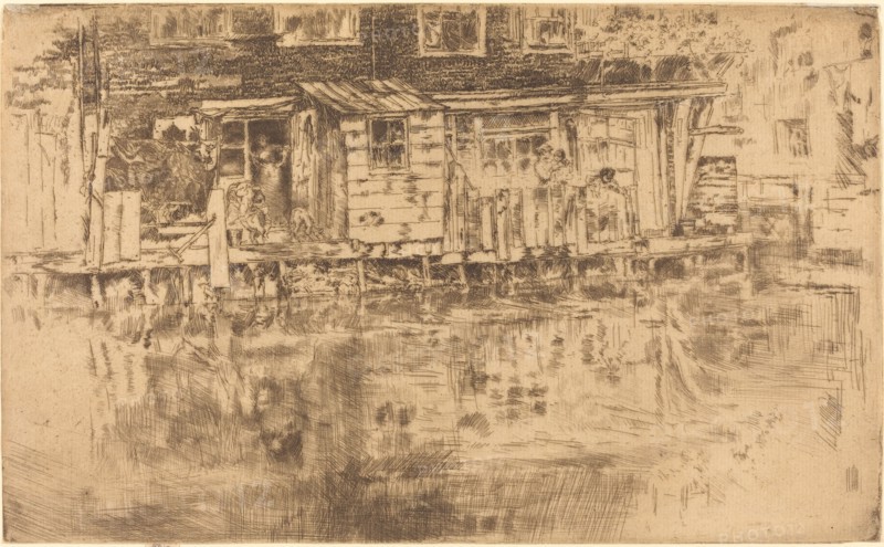 Long House - Dyer's - Amsterdam, 1889.