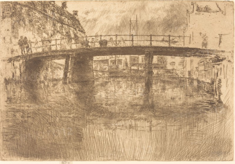 Bridge, Amsterdam, 1889.