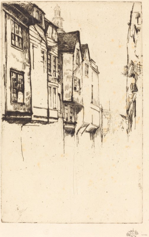 Wych Street, 1877.