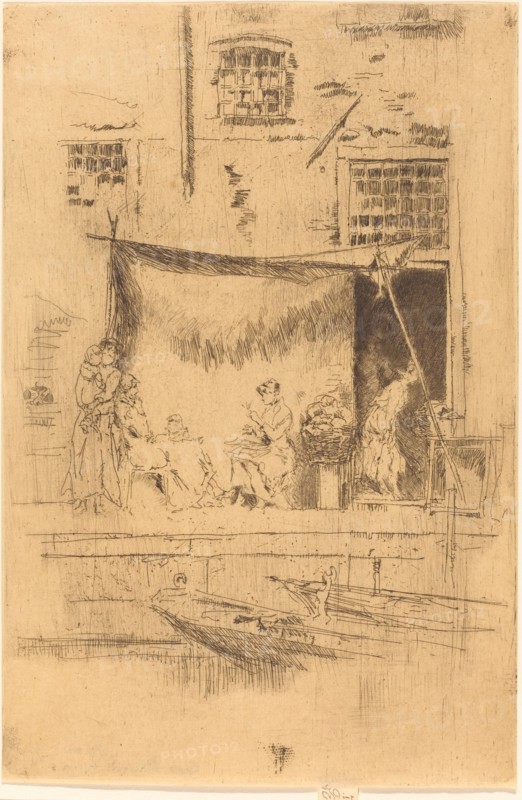 Fruit-Stall, 1880.