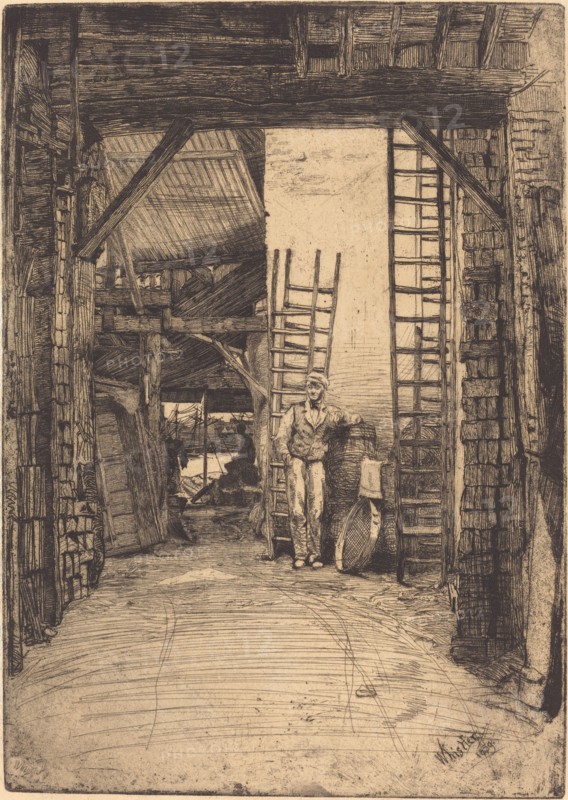 The Lime-Burner, 1859.