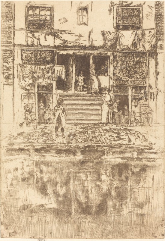 Steps, Amsterdam, 1889.
