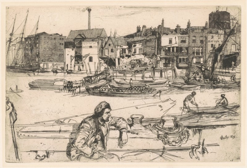 Black Lion Wharf, 1859.