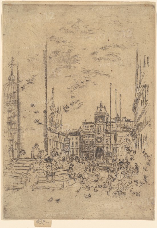 The Piazzetta, 1879-1880.