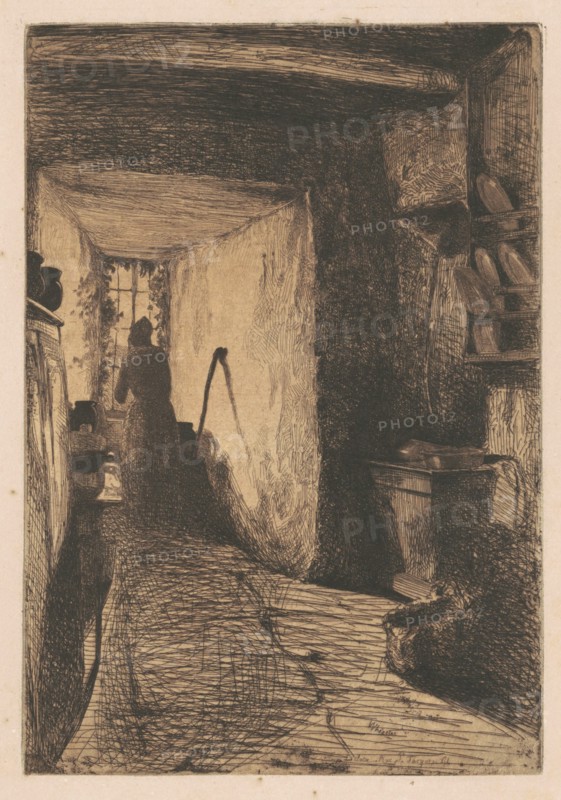 The Kitchen, 1858.