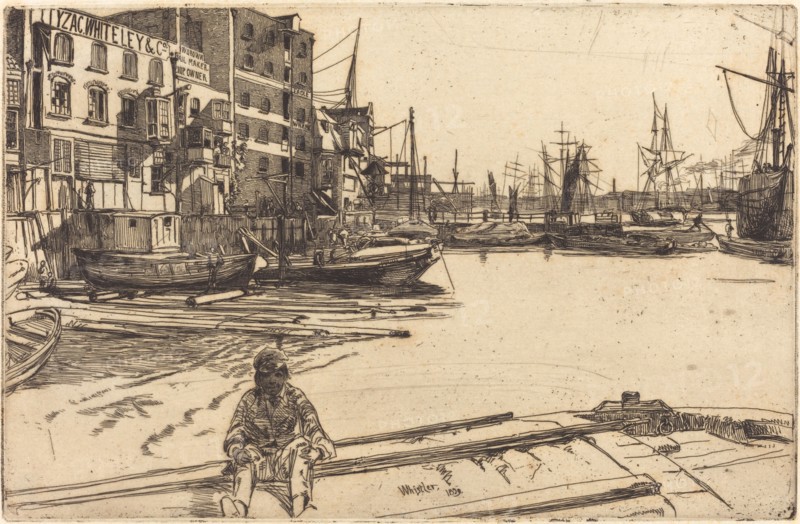Eagle Wharf, 1859.