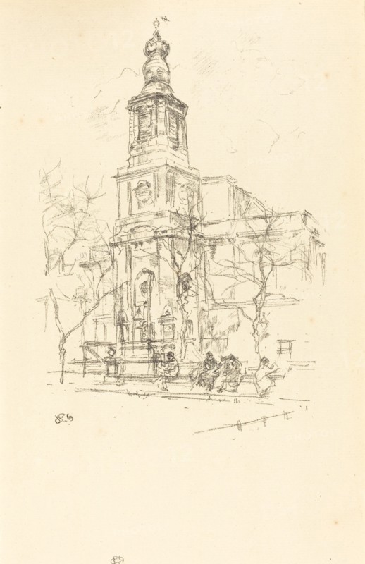 Saint Anne's, Soho, 1896.