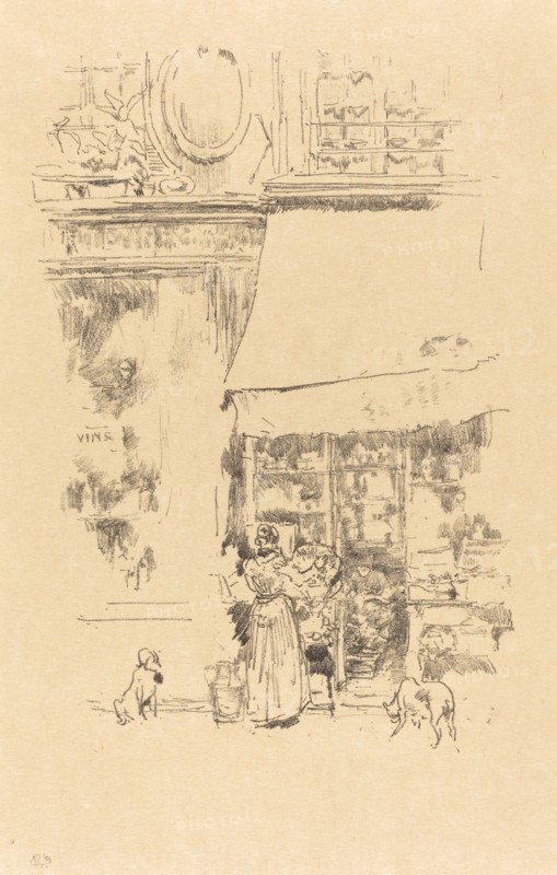 La Fruitière de la rue de Grenelle, 1894.
