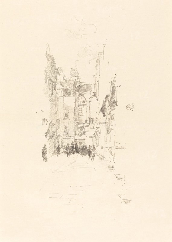 Little Court, Cloth Fair, 1887.