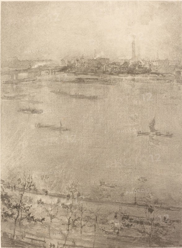 The Thames, 1896.