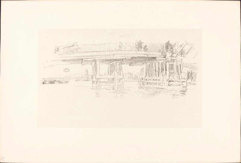 Old Battersea Bridge, 1879/1887.
