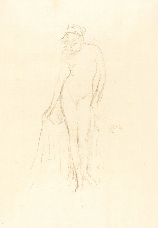 Nude Model, Standing, c. 1891.