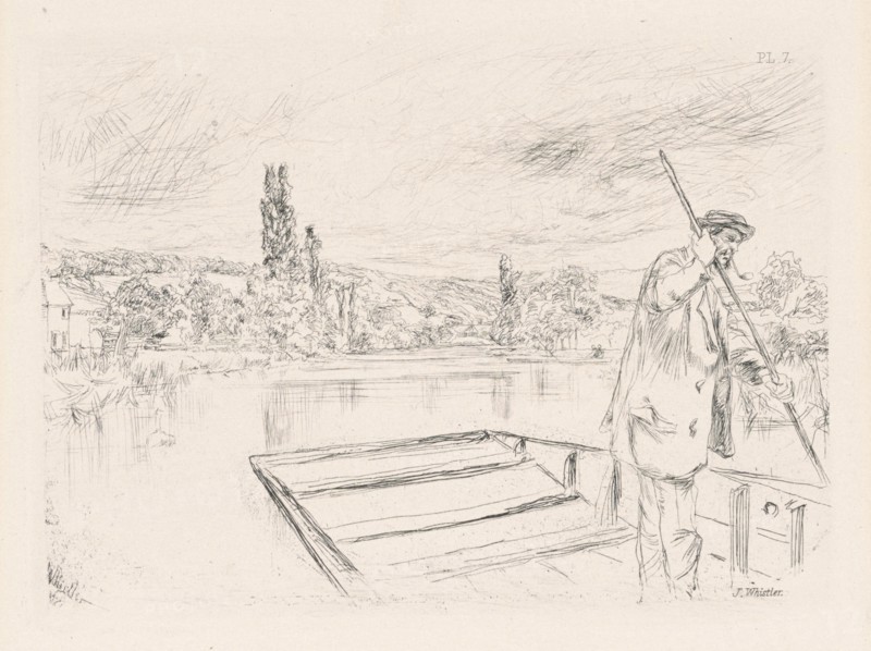 The Punt, 1861 (published 1862).