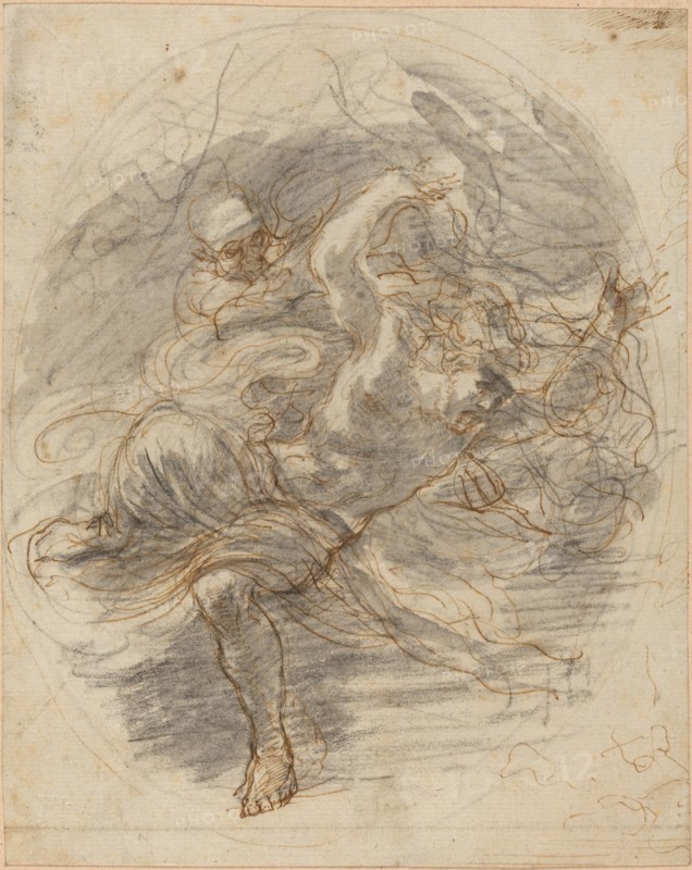 A Young Man Pursued by Death.