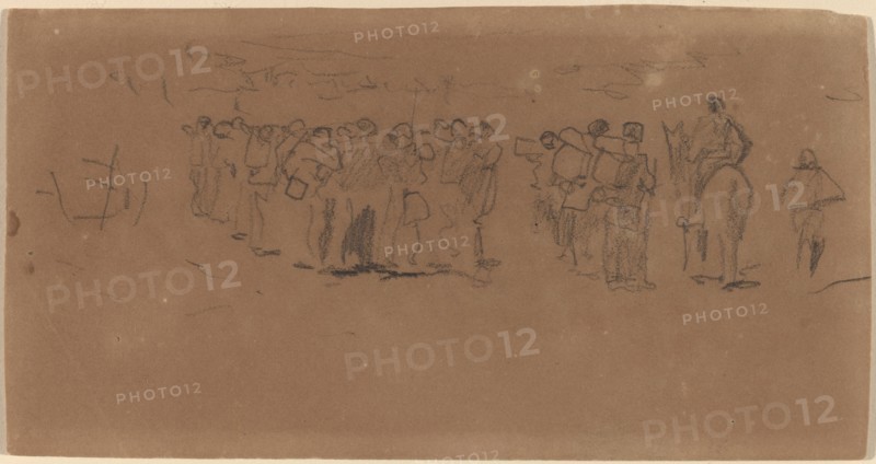 Preparing for the March, 1862.