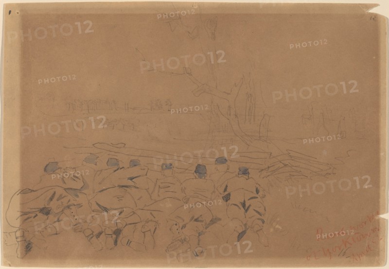 Rebel Works at Yorktown, 1862.