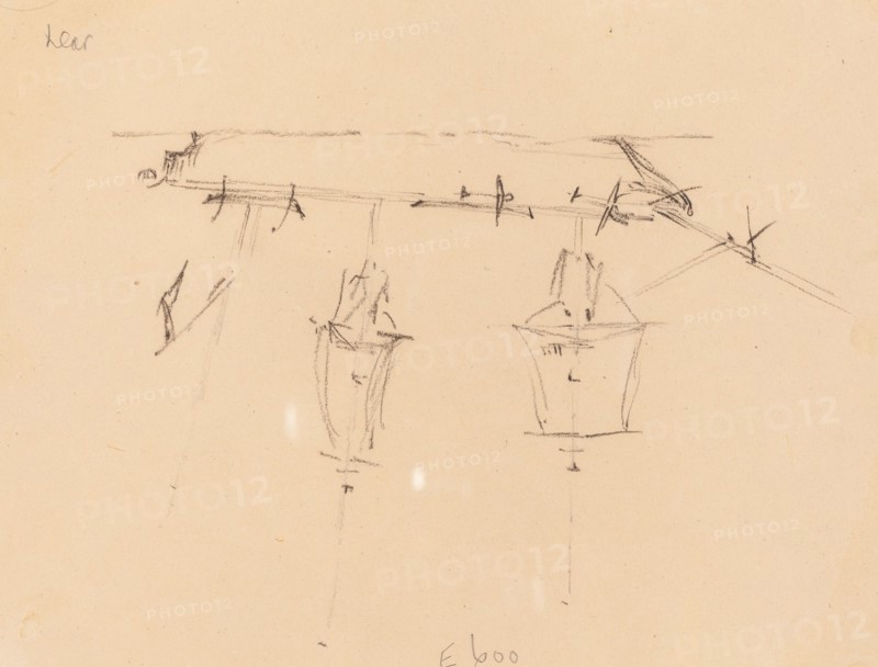 A Sailing Ship [verso], 1839/1845.