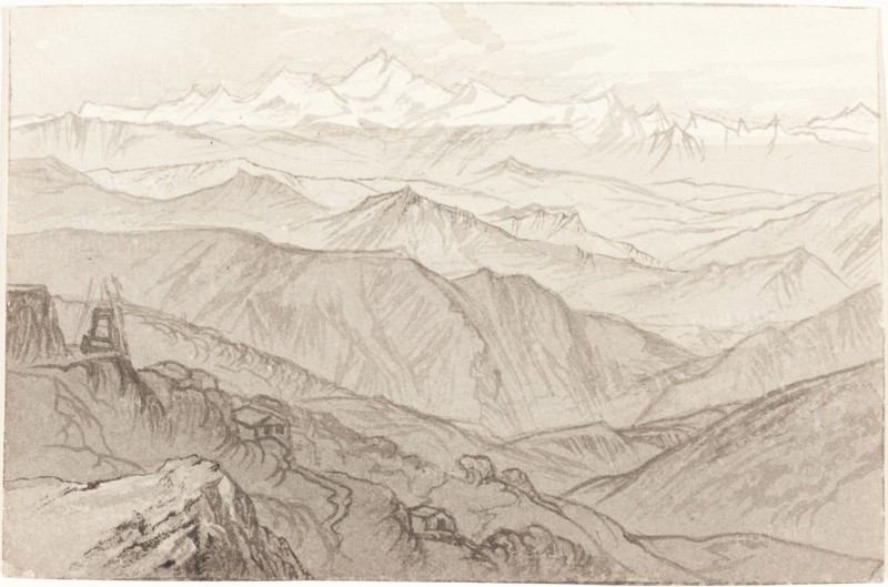 Mount Kinchinjunga (All Things Fair), 1874.
