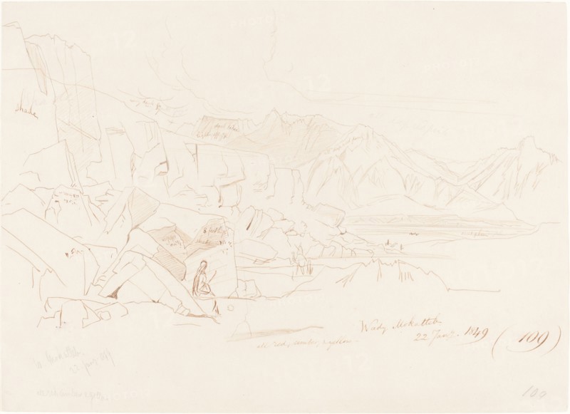 Wady Mokatteb, 1849.