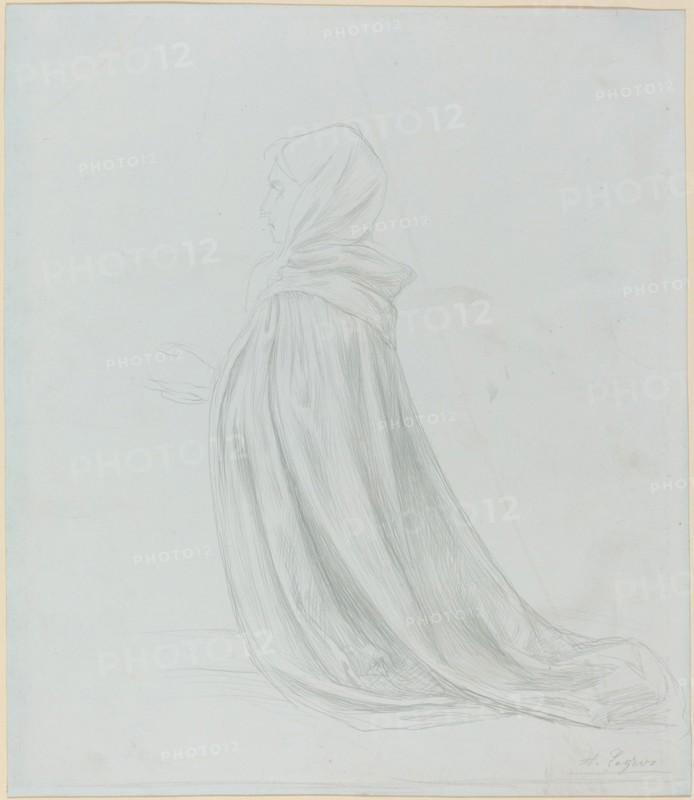 Woman in a Cloak.