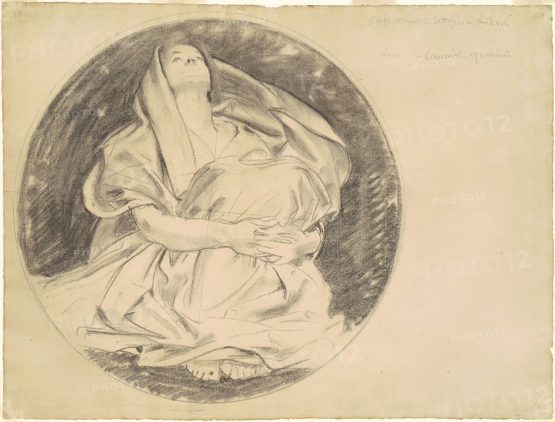 Study for "Astronomy", c. 1921.