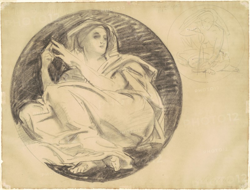 Studies for "Astronomy", c. 1921.