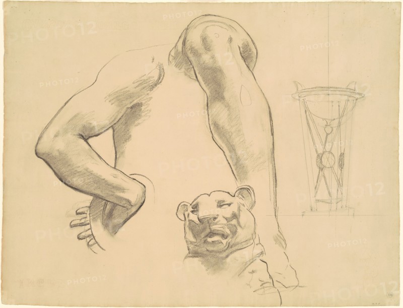 Studies for "Classic and Romantic Art", c. 1921.