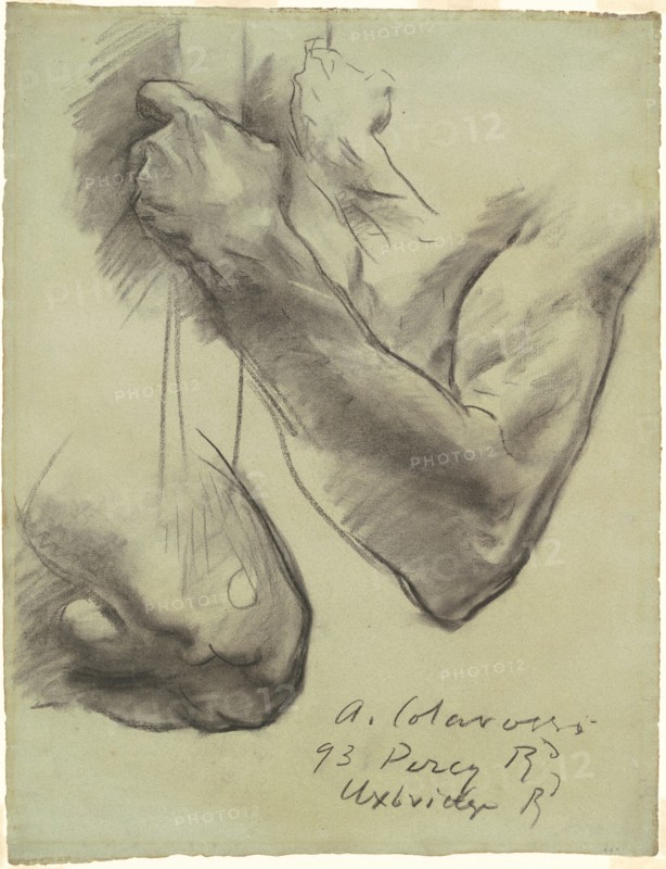 Studies for "Triumph of Religion", 1891-1916.