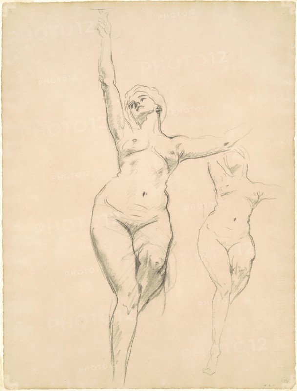 Studies of Victory for "Death and Victory", 1920-1922.