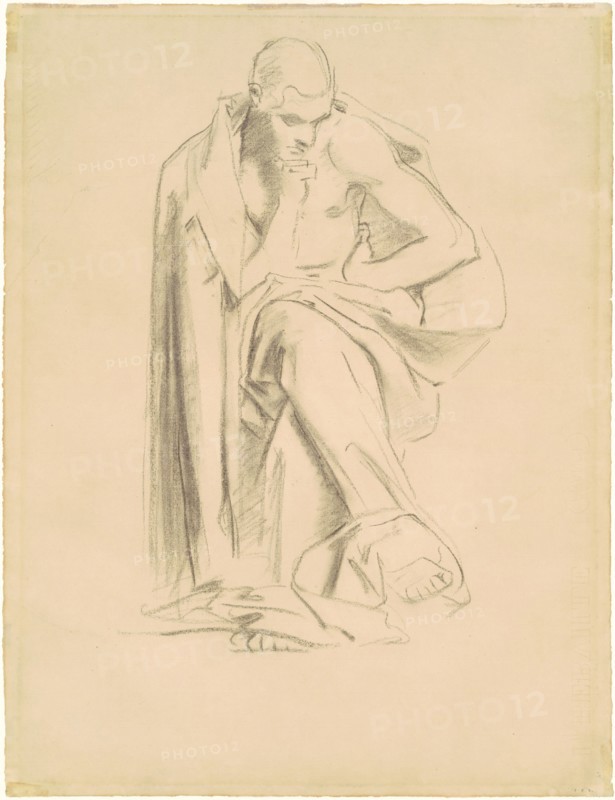 Study for "Philosophy", 1922-1925.
