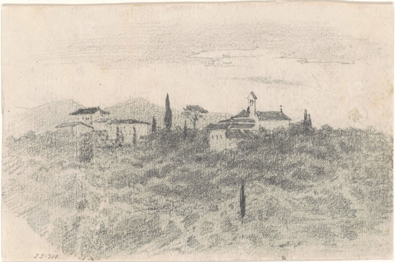 Monastery [recto], 1870-1872.