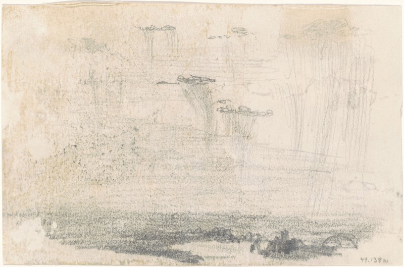 Clouds [verso], 1870-1872.