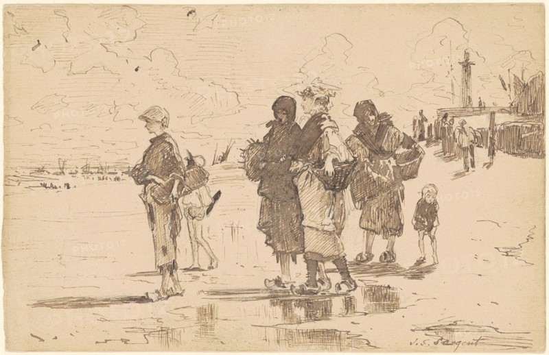 En route pour la pêche (Setting Out to Fish), 1878.