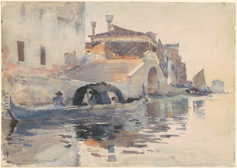 Ponte Panada, Fondamenta Nuove, Venice, c. 1880.