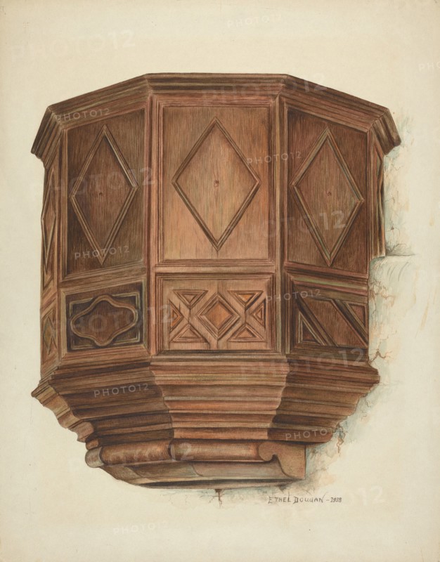 Pulpit, 1938.
