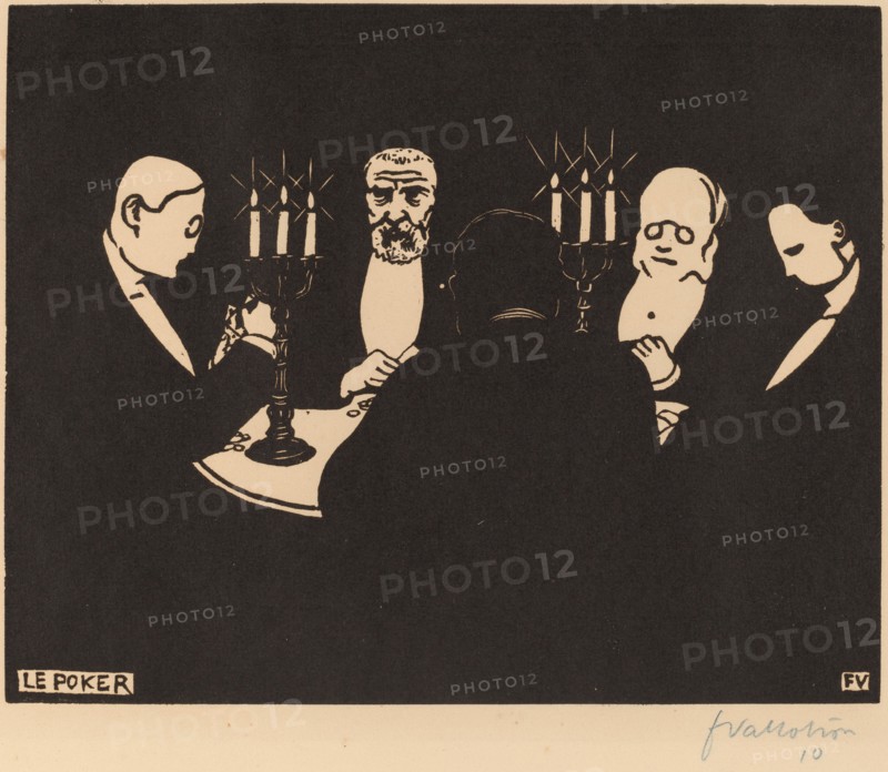 Le Poker (Poker), 1896.