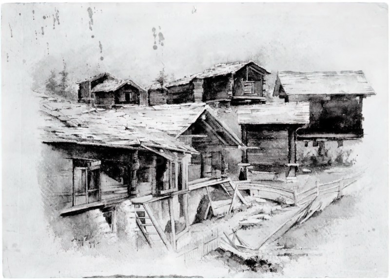 Shacks, 1899.