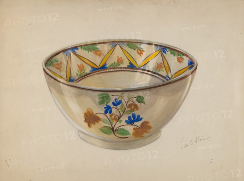 Bowl, c. 1936.