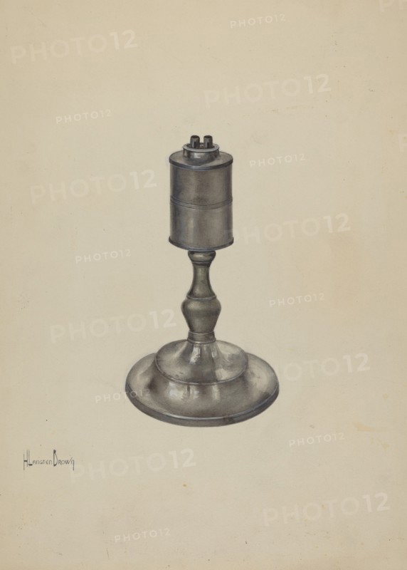 Lamp, c. 1937.